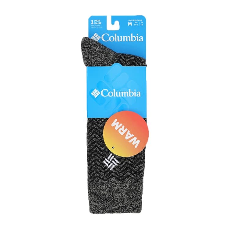 Носки Columbia MEDIUM WEIGHT PATTERN THERMAL серые RCS698_1-BK1