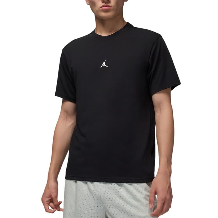 Футболка чоловіча Nike M J SPRT JUMPMAN DF SS CREW чорна IB6757-010
