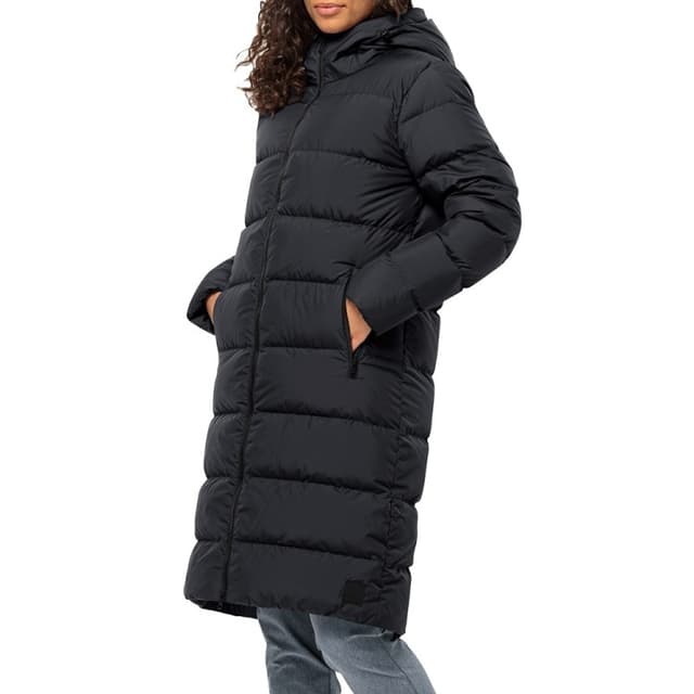 Куртка женская Jack Wolfskin FROZEN PALACE COAT W черная 1204133-6000