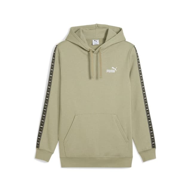 Толстовка мужская Puma ESS TAPE Hoodie FL оливковая 68467582