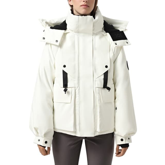 Куртка жіноча Larum Slicker біла 302519-100
