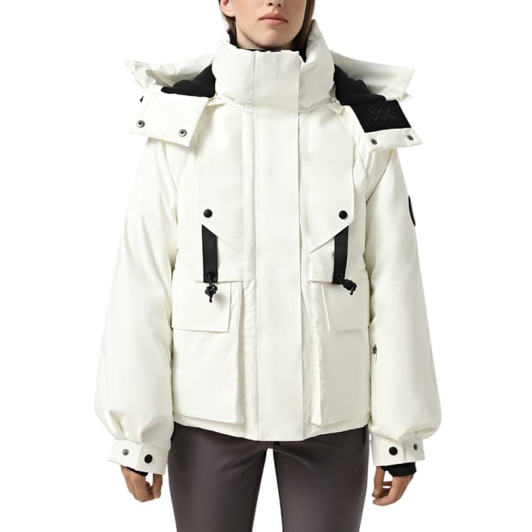 Куртка жіноча Larum Slicker біла 302519-100