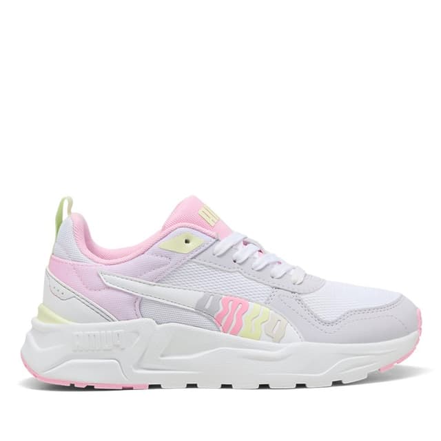 Кроссовки детские Puma Trinity 2 LT Come On Jr белые 40501902