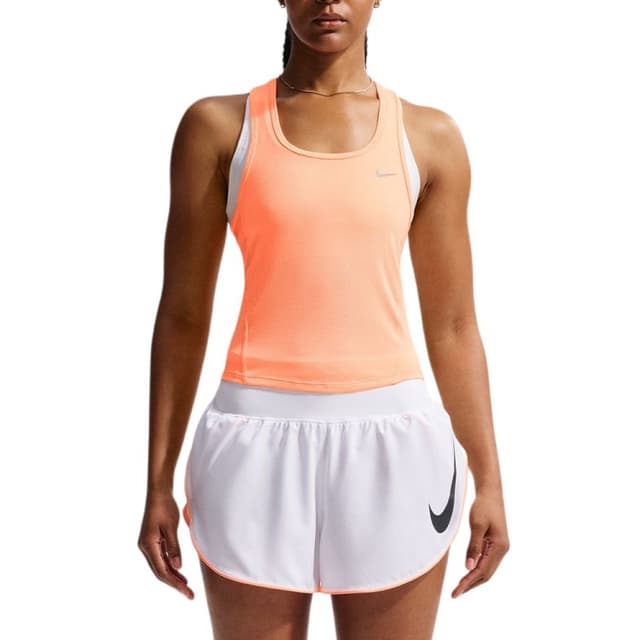 Майка женская Nike W NK TEMPO DF CRP MESH TANK оранжевая IF1480-852