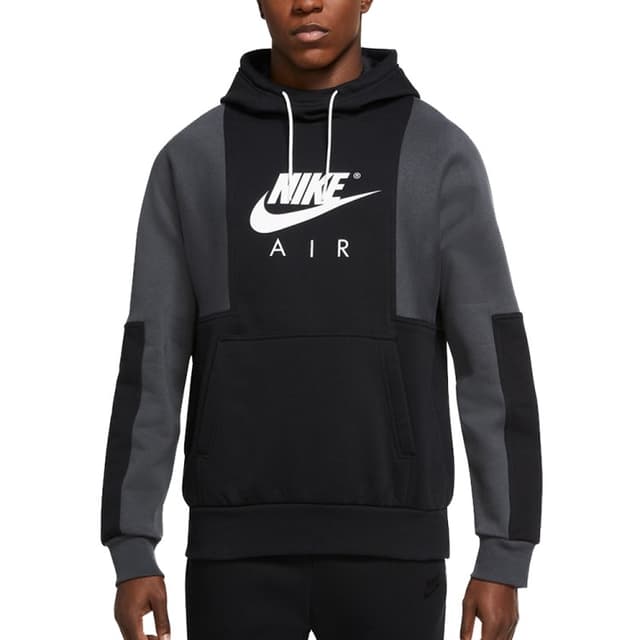 Толстовка мужская Nike M Nsw Nike Air Po Bb Hoodie черная DD6383-010