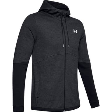Толстовка мужская Under Armour DOUBLE KNIT FZ черная 1352012-001