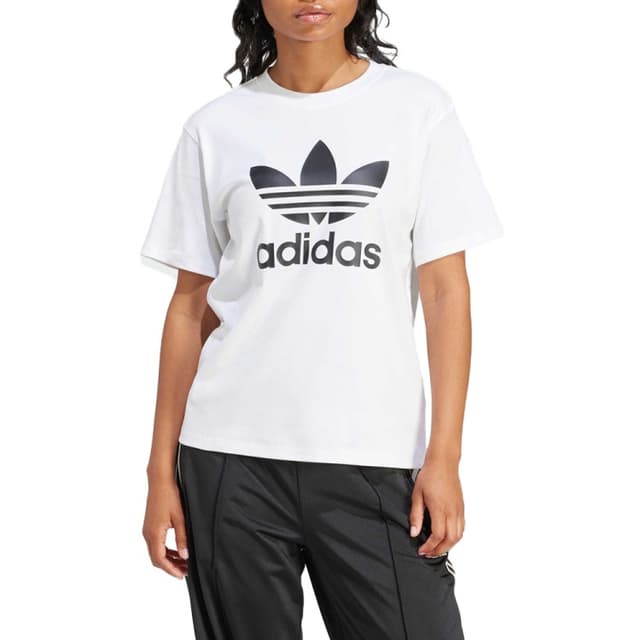 Футболка жіноча Adidas TREFOIL TEE біла IR9534
