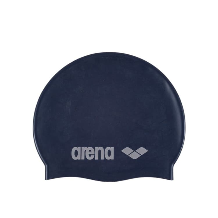 Шапочка для плавання дитяча Arena CLASSIC SILICONE JR темно-синя 91670-071