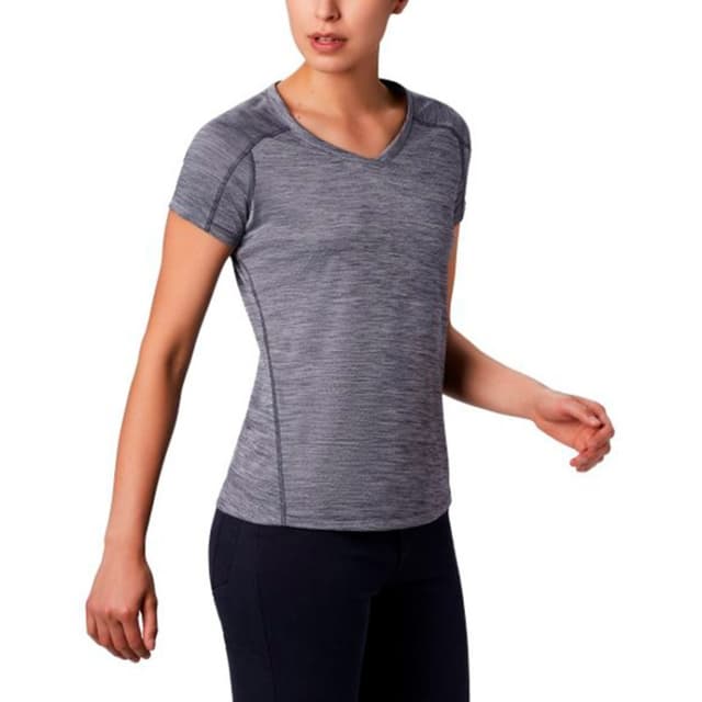 Футболка женская Columbia Zero Rules ™ Short Sleeve Shirt темно-синяя 1533571-466