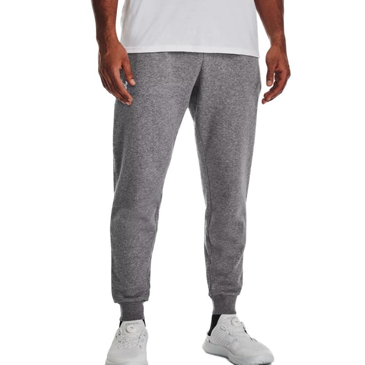 Штани чоловічі Under Armour UA Rival Fleece Joggers сірі 1379774-025