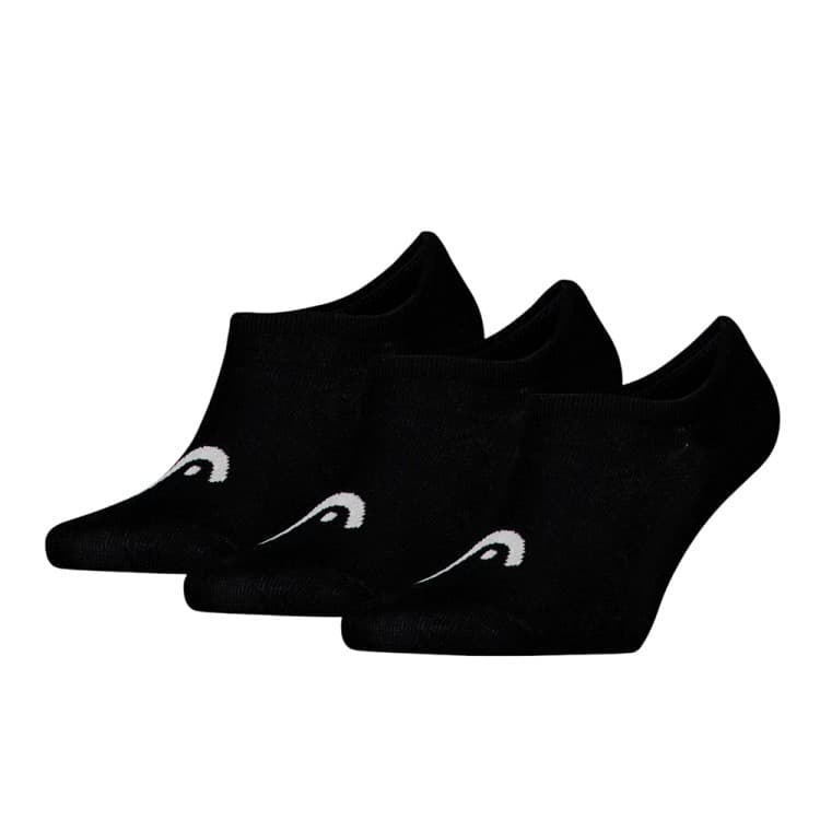 Шкарпетки HEAD ALL SPORTS TRAINING FOOTIE 3 чорні 701229019001