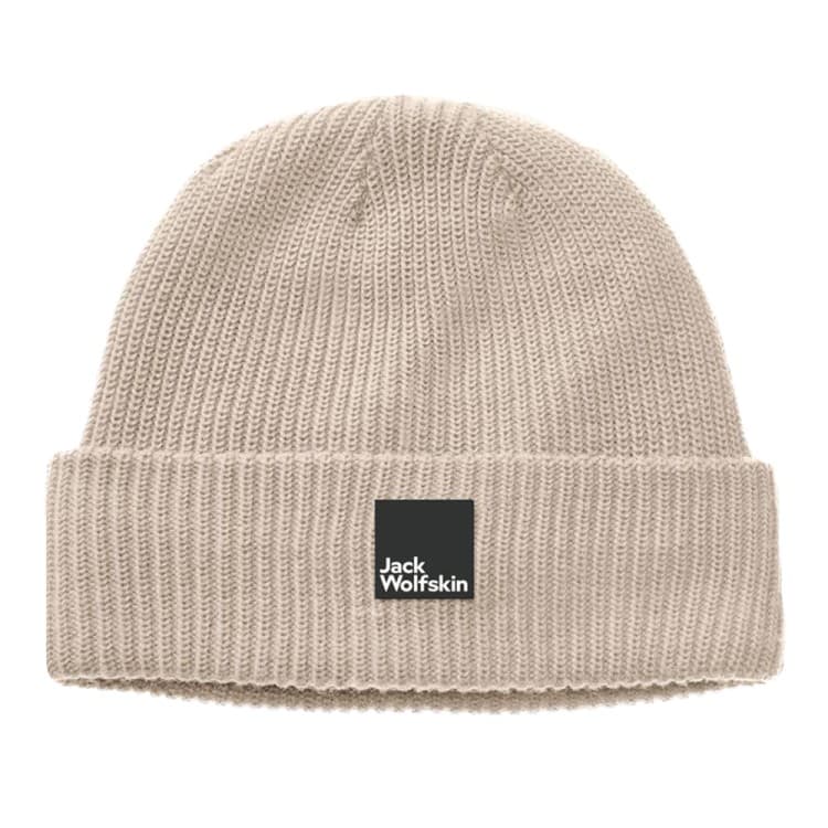 Шапка унисекс Jack Wolfskin PERGAMON BEANIE бежевая 1910701-5062