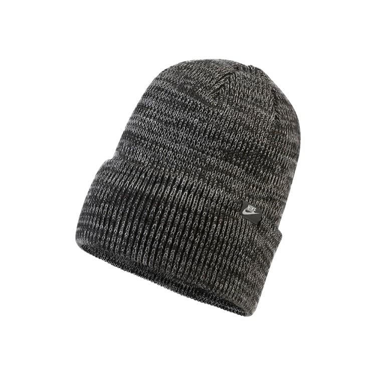 Шапка Nike U Nsw Beanie Cuffed Futura серая DJ6223-071