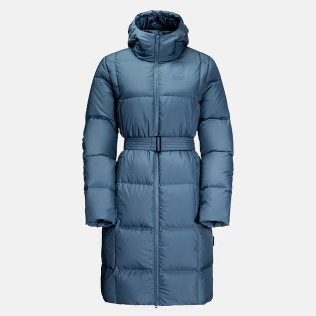 Куртка женская Jack Wolfskin Frozen Lake Coat W синяя 1206131-1380
