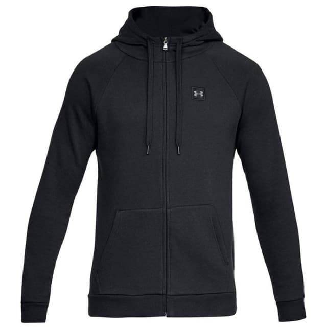 Толстовка мужская Under Armour Rival Fleece Fz черная 1320737-001