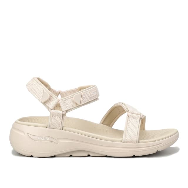 Сандалі жіночі Skechers Go Walk Arch Fit бежеві 140251 NAT  
