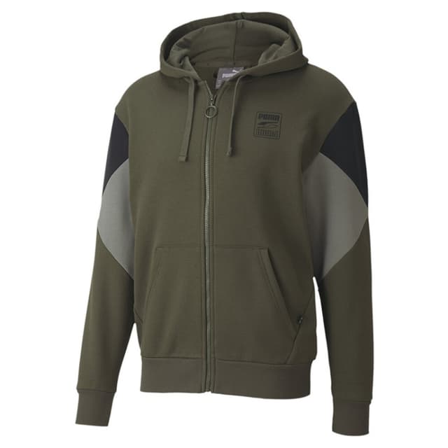 Толстовка мужская Puma хаки 58349670