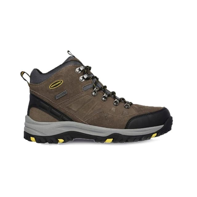 Ботинки мужские Skechers RELMENT - PELMO коричневые 64869 KHK