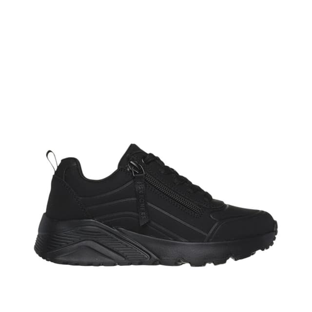 Кроссовки детские Skechers UNO LITE - EASY ZIP черные 310387L BBK