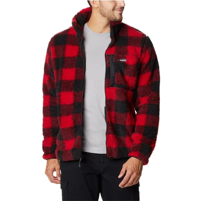 Джемпер мужской Columbia WINTER PASS™ PRINT FLEECE FULL ZIP красный 1866561-613 