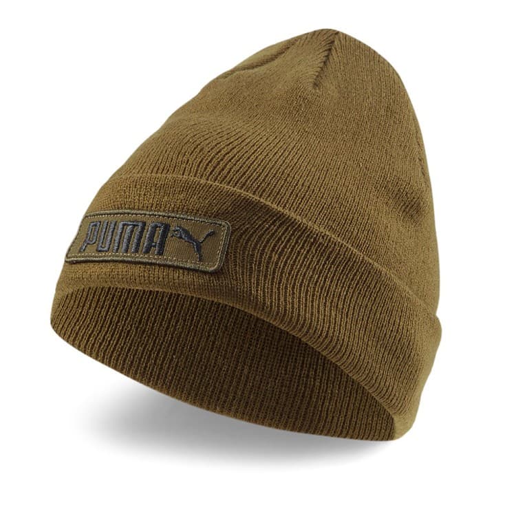 Шапка Puma PUMA Classic Cuff Beanie хаки 02343408