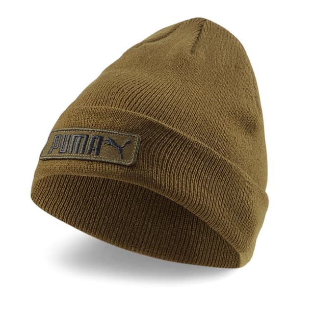 Шапка Puma PUMA Classic Cuff Beanie хаки 02343408