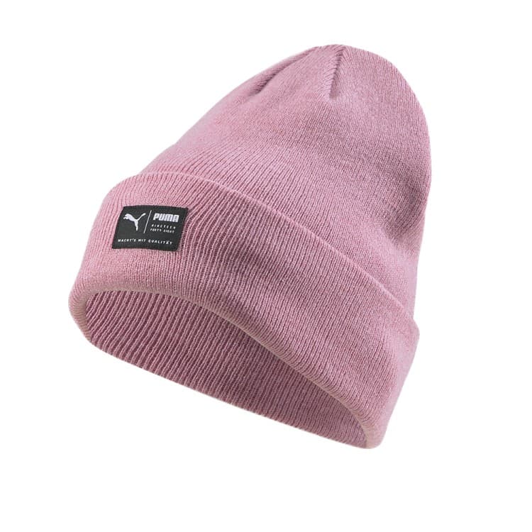 Шапка Puma ARCHIVE heather beanie фиолетовая 02173920