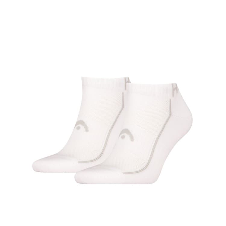 Носки унисекс HEAD ALL SPORTS PERFORMANCE SNEAKER 2P белые 701229023002