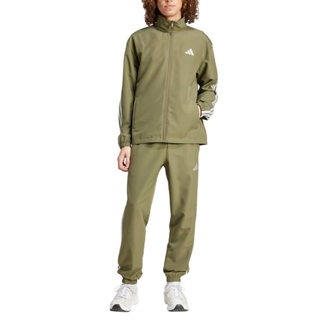 Костюм мужской Adidas M 3S WV TT TS оливковый JI8850