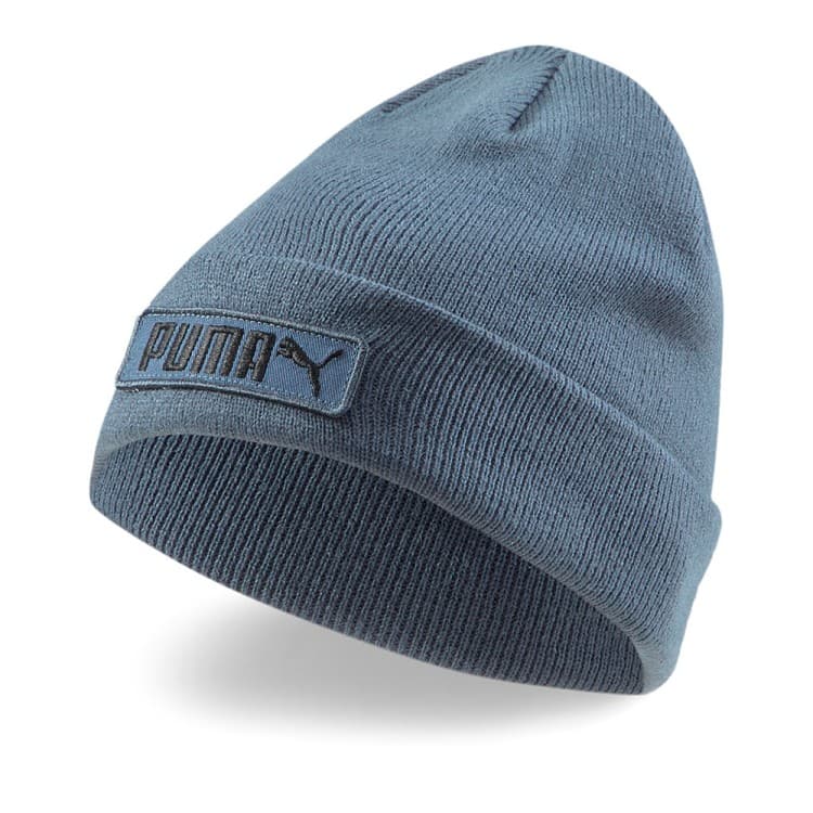 Шапка Puma PUMA Classic Cuff Beanie серая 02343409