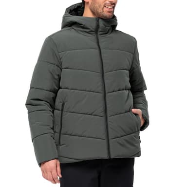 Куртка чоловіча Jack Wolfskin KAROLINGER JKT M зелена 1207831-4136