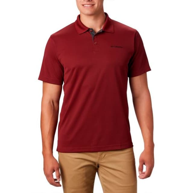 Футболка мужская Columbia Utilizer Polo бордовая 1772055-664