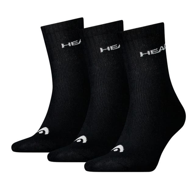 Носки HEAD SHORT CREW 3P UNISEX чорні 701213457200