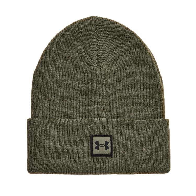 Шапка чоловіча Under Armour UA Halftime Cuff оливкова 1373155-390