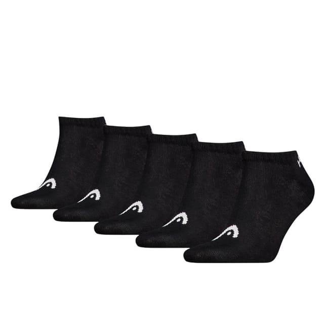 Шкарпетки унісекс HEAD ELEMENTS ALL SPORTS SNEAKER 5P ECOM чорні 701232768001