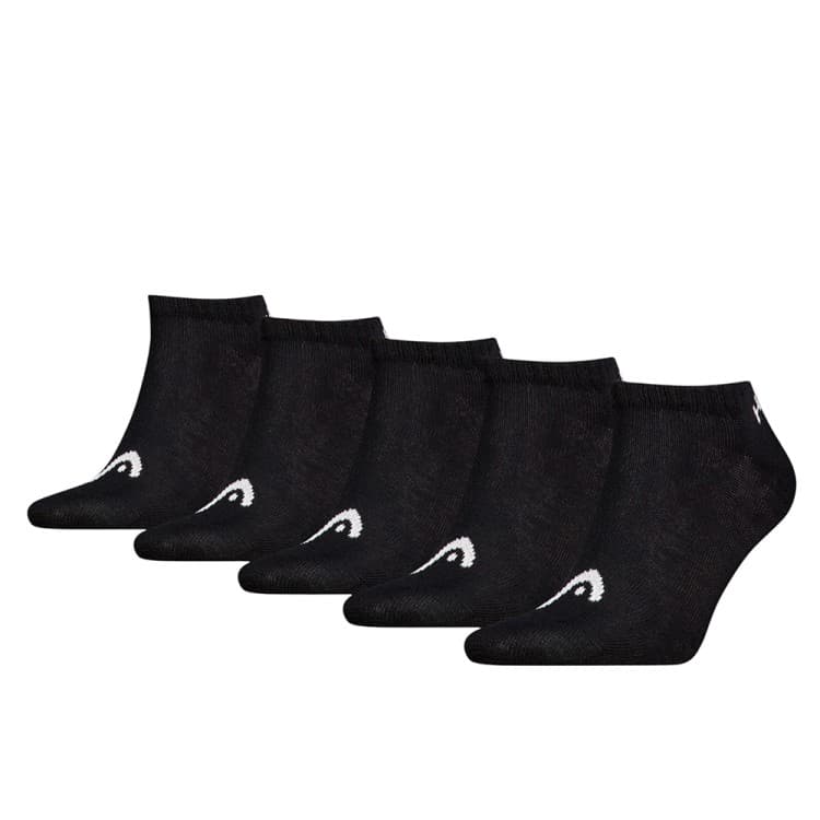 Шкарпетки унісекс HEAD ELEMENTS ALL SPORTS SNEAKER 5P ECOM чорні 701232768001