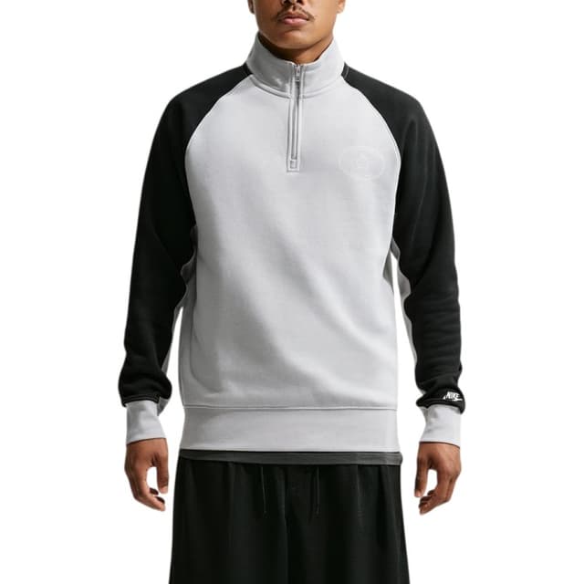 Толстовка чоловіча Nike M NK CLUB BB HZ NCC сіра IM5829-077
