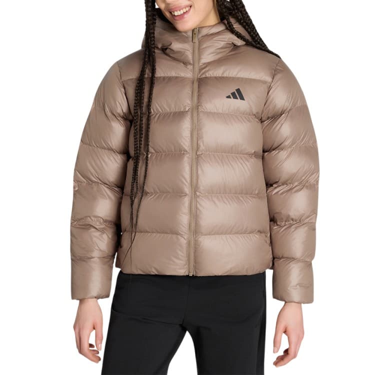 Куртка жіноча Adidas W ESS SD P HD J мокко KS7688
