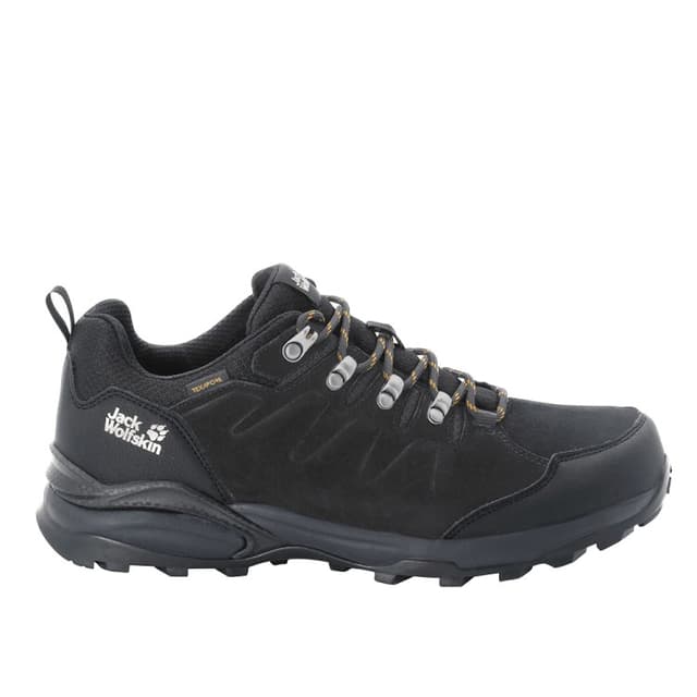 Полуботинки мужские Jack Wolfskin REFUGIO TEXAPORE LOW M черные 4049851-6357