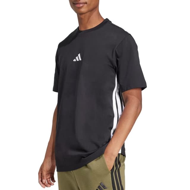 Футболка мужская Adidas M 3S SJ T черная JD1906 — Sport City Футболка мужская Adidas M 3S SJ T черная JD1906