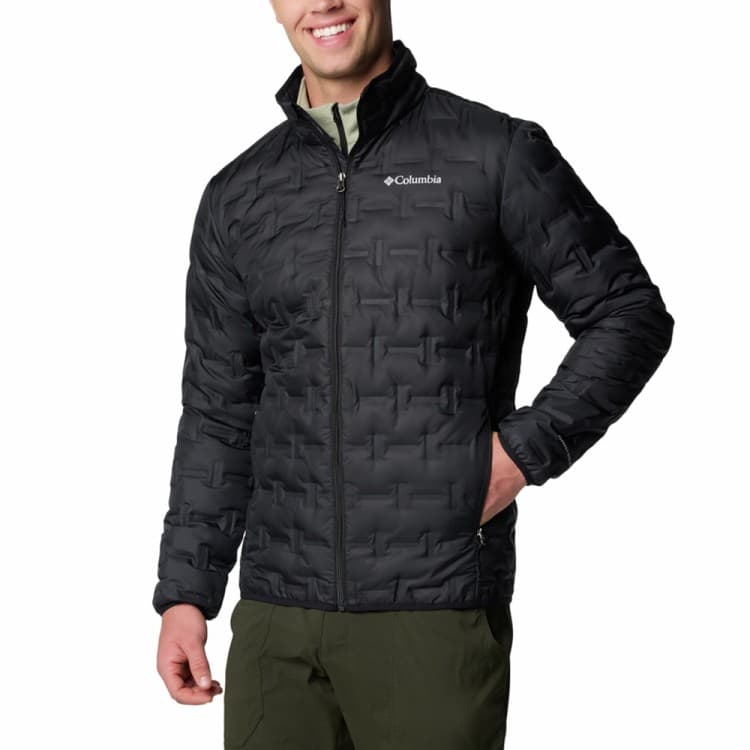 Куртка мужская Columbia Delta Ridge™ II Down Jacket черная 2086241-010 — Sport City Куртка мужская Columbia Delta Ridge™ II Down Jacket черная 2086241-010
