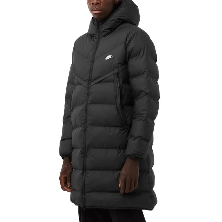 Куртка чоловіча Nike M Nk Sf Wr Pl-Fld Hd Parka чорна DR9609-010 — Sport City Куртка чоловіча Nike M Nk Sf Wr Pl-Fld Hd Parka чорна DR9609-010