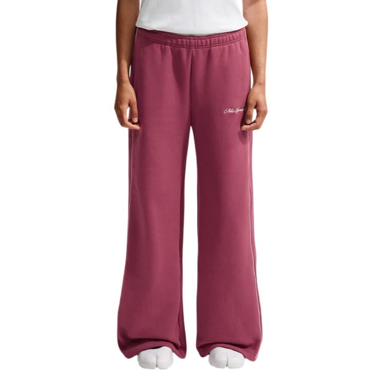 Штани жіночі Nike W NK STDO FLC MW MR SCALLOP WL темно-рожеві IQ3170-654 — Sport City Штани жіночі Nike W NK STDO FLC MW MR SCALLOP WL темно-рожеві IQ3170-654