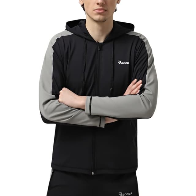 Толстовка чоловіча Radder Atticus чорна 922505-010 — Sport City Толстовка чоловіча Radder Atticus чорна 922505-010