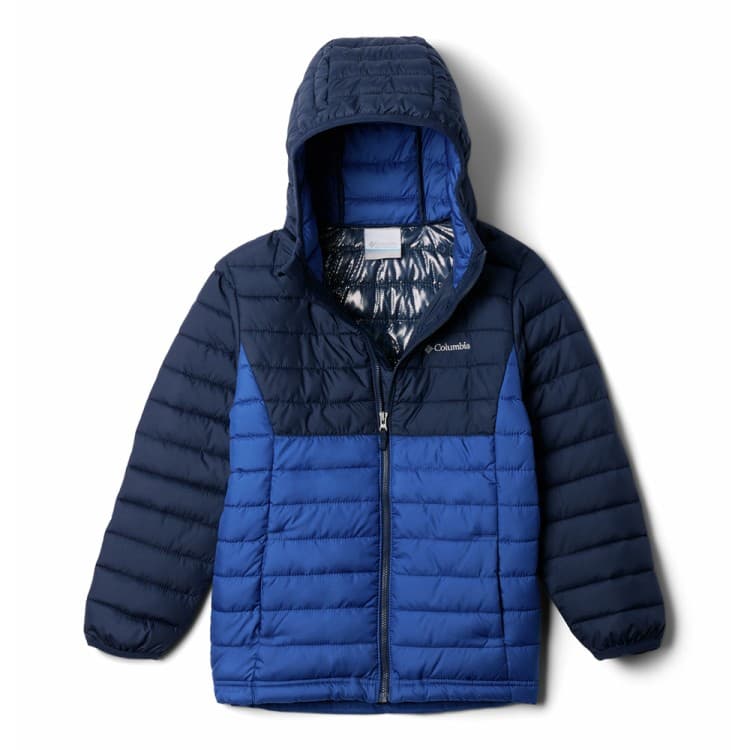 Куртка детская Columbia Powder Lite™ II Hooded Jacket темно-синяя 2090021-433 — Sport City Куртка детская Columbia Powder Lite™ II Hooded Jacket темно-синяя 2090021-433