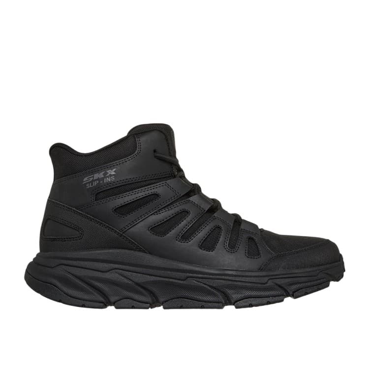 Ботинки мужские Skechers D'LUX JOURNEY SR черные 200458 BLK — Sport City Ботинки мужские Skechers D'LUX JOURNEY SR черные 200458 BLK