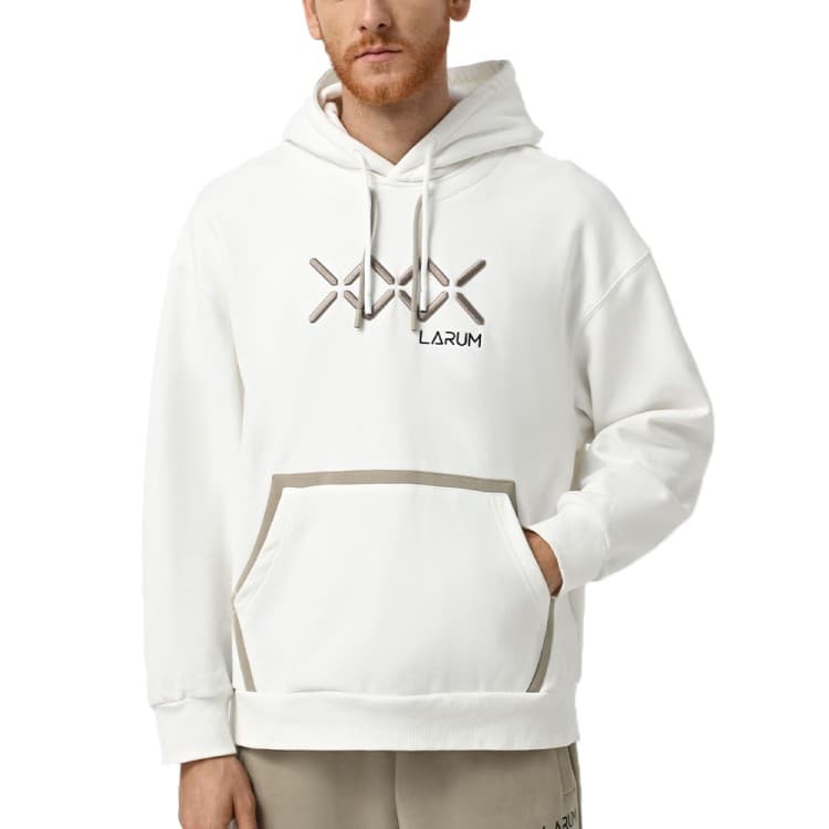 Толстовка мужская Larum белая 652505-100 — Sport City Толстовка мужская Larum белая 652505-100