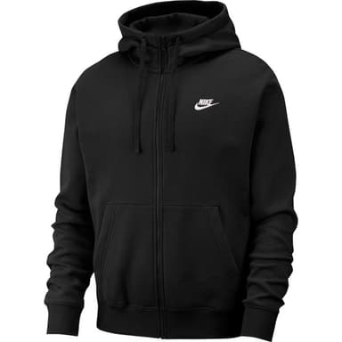Толстовка чоловіча Nike Nike Sportswear Club Fleece чорна BV2645-010 — Sport City Толстовка чоловіча Nike Nike Sportswear Club Fleece чорна BV2645-010