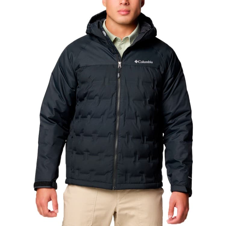 Куртка мужская Columbia Grand Trek™ III Down Hooded Jacket черная 2086111-010 — Sport City Куртка мужская Columbia Grand Trek™ III Down Hooded Jacket черная 2086111-010