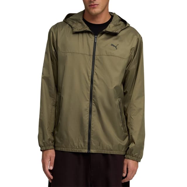 Ветровка мужская Puma Ess Regular Windbreaker хаки 68462581 — Sport City Ветровка мужская Puma Ess Regular Windbreaker хаки 68462581